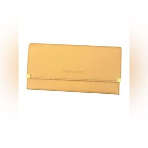 Yves Saint Laurent Tan Wallet
